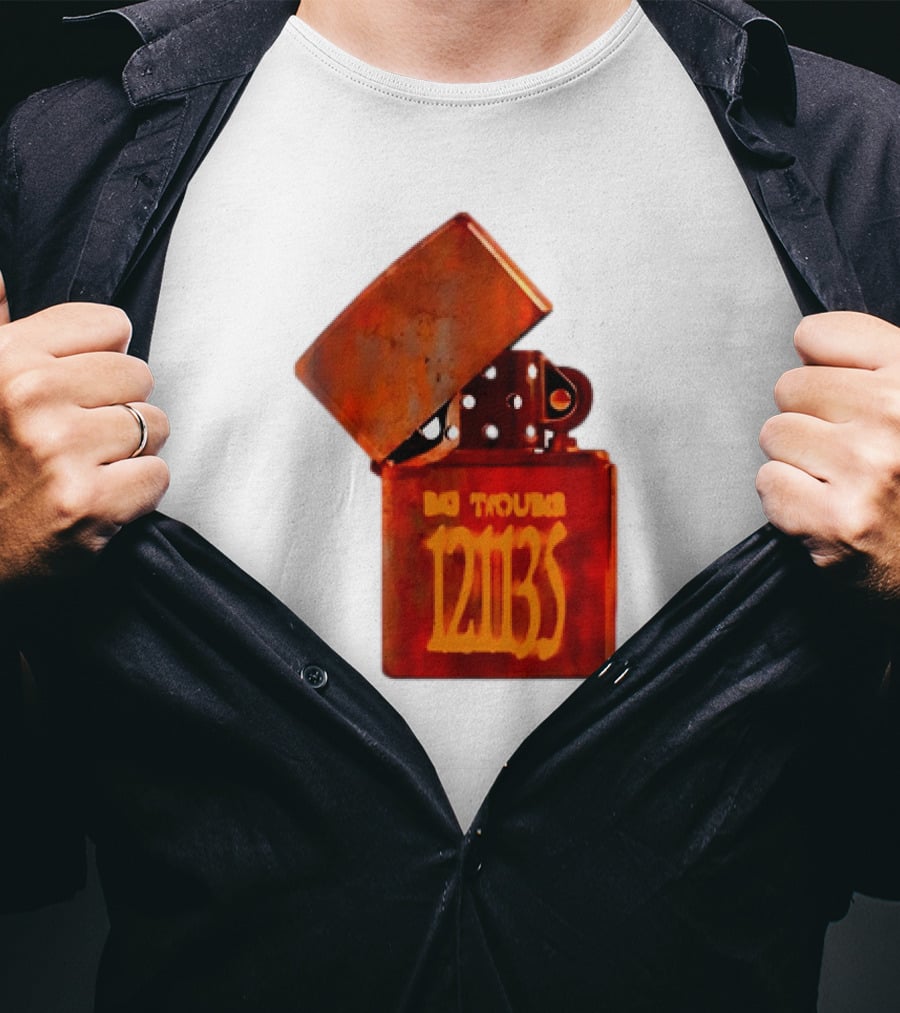 Big Trouble Retro Zippo 12113 T-Shirt