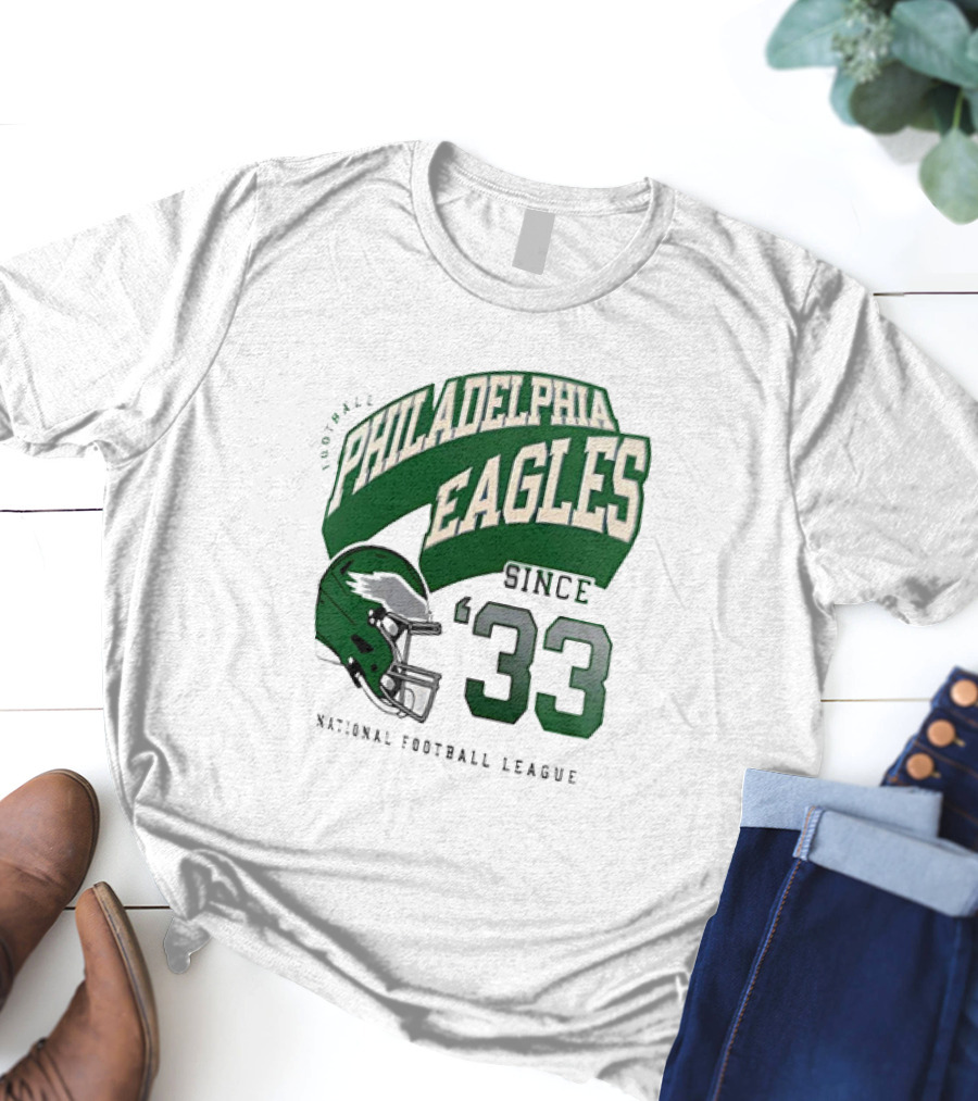 Philadelphia Eagles Football Since 1933 NFL National Football League T-Shirt
