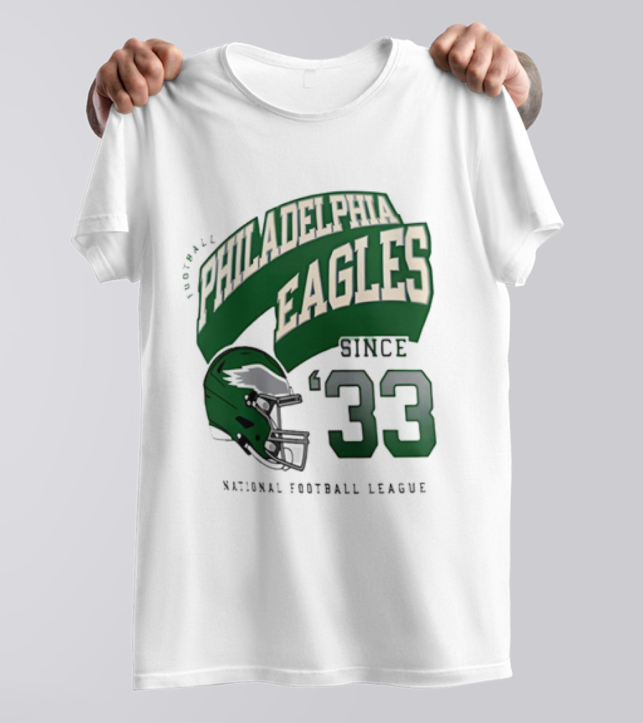 Philadelphia Eagles Football Since 1933 NFL National Football League T-Shirt