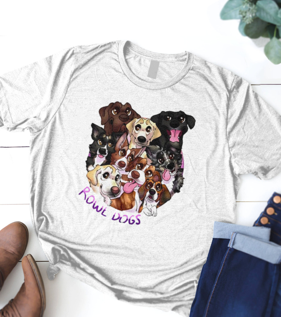 Rowe Dogs Playful Pooches Classic T-Shirt