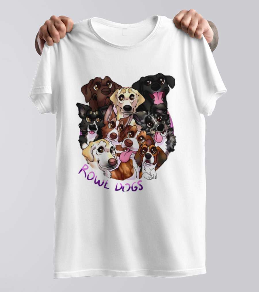 Rowe Dogs Playful Pooches Classic T-Shirt