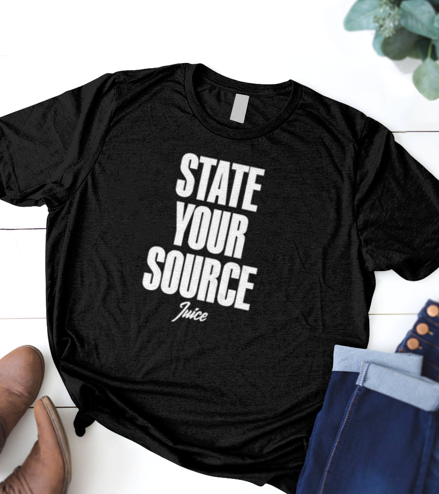 Jaylen Brown State Your Source Juice T-Shirt
