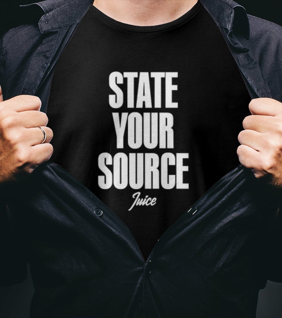 Jaylen Brown State Your Source Juice T-Shirt