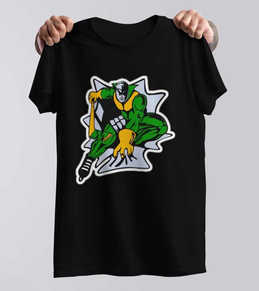 Spider Knight Hockey Sublimated Toddler Jersey Green And Yellow T-Shirt