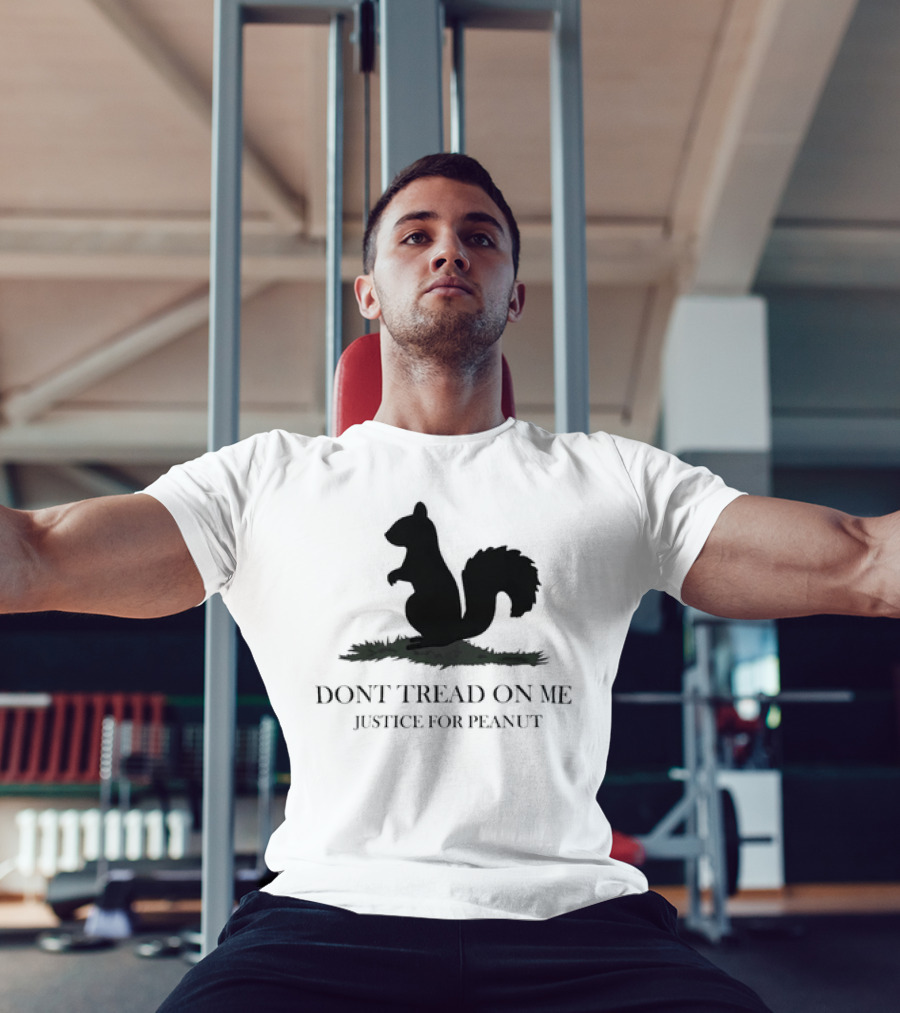 Justice For Peanut Dont Tread On Me Squirrel T-Shirt