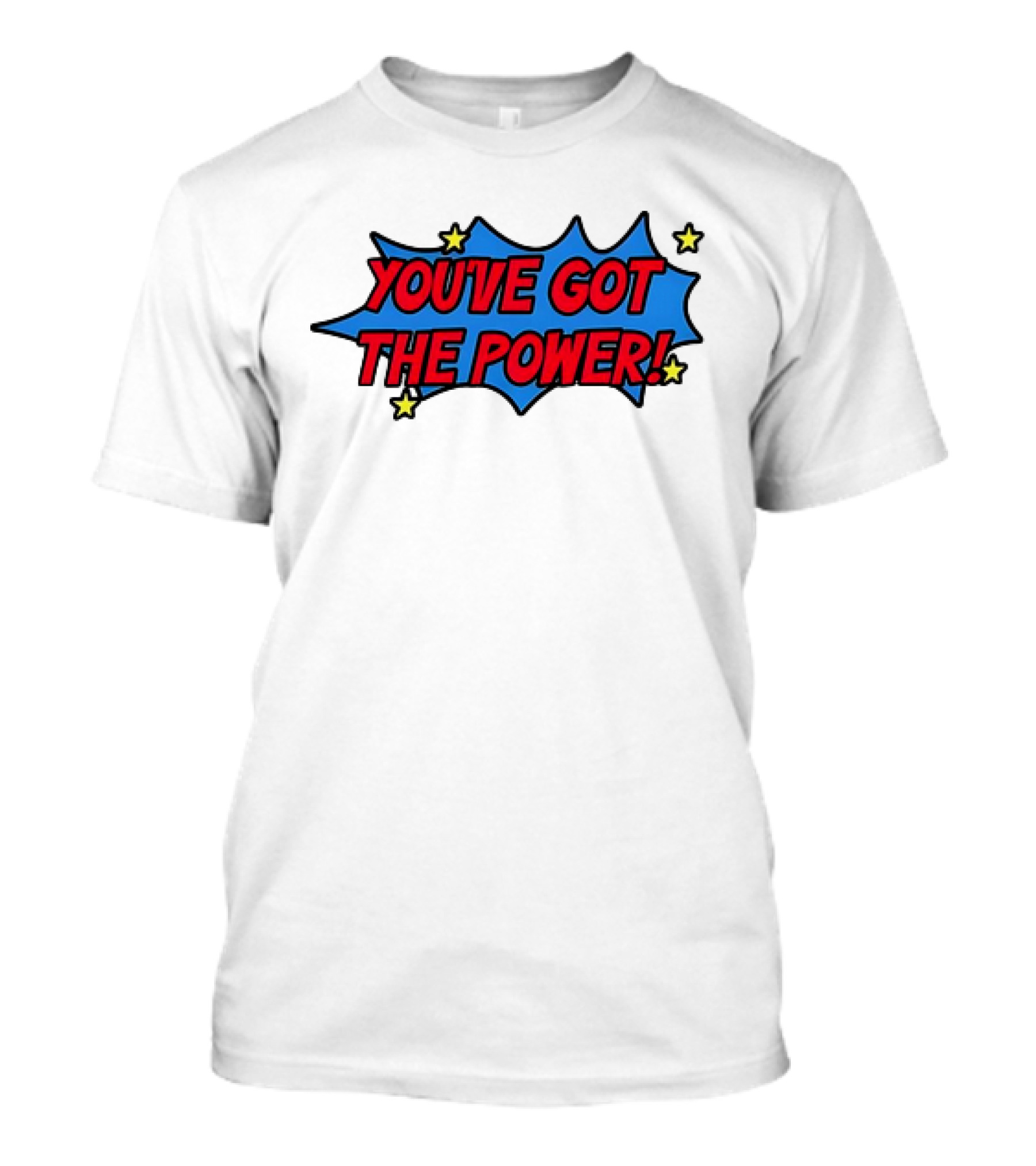 Monica You've Got The Power Comic Style Stars T-Shirt