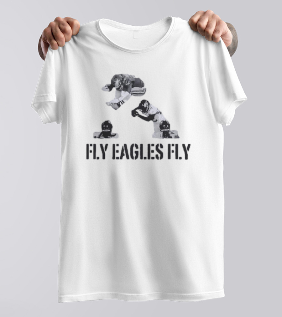 Fly Eagles Fly Saquon Barkley Hurdle Football Moment T-Shirt