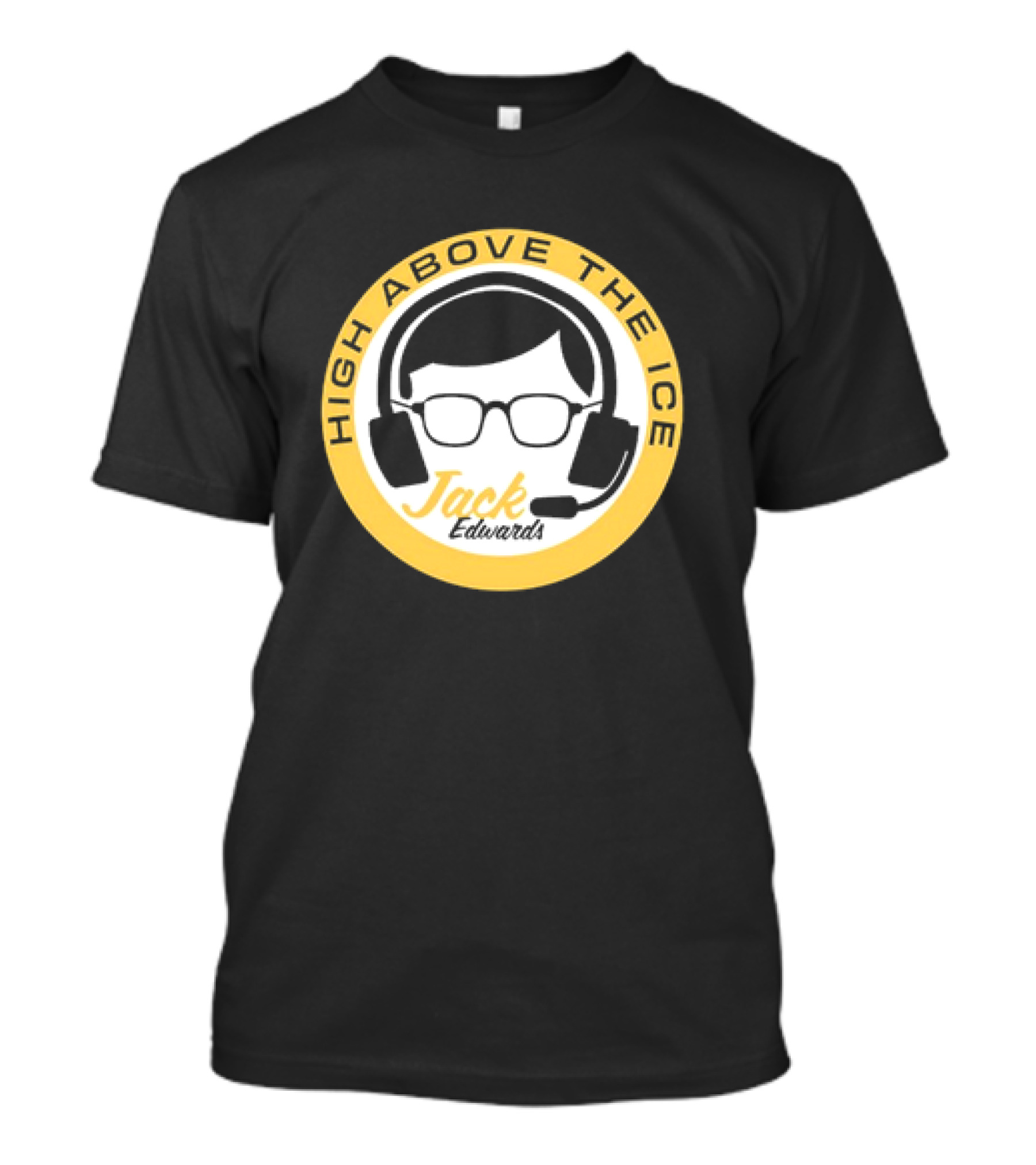 Boston Bruins High Above The Ice Jack Edwards T-Shirt