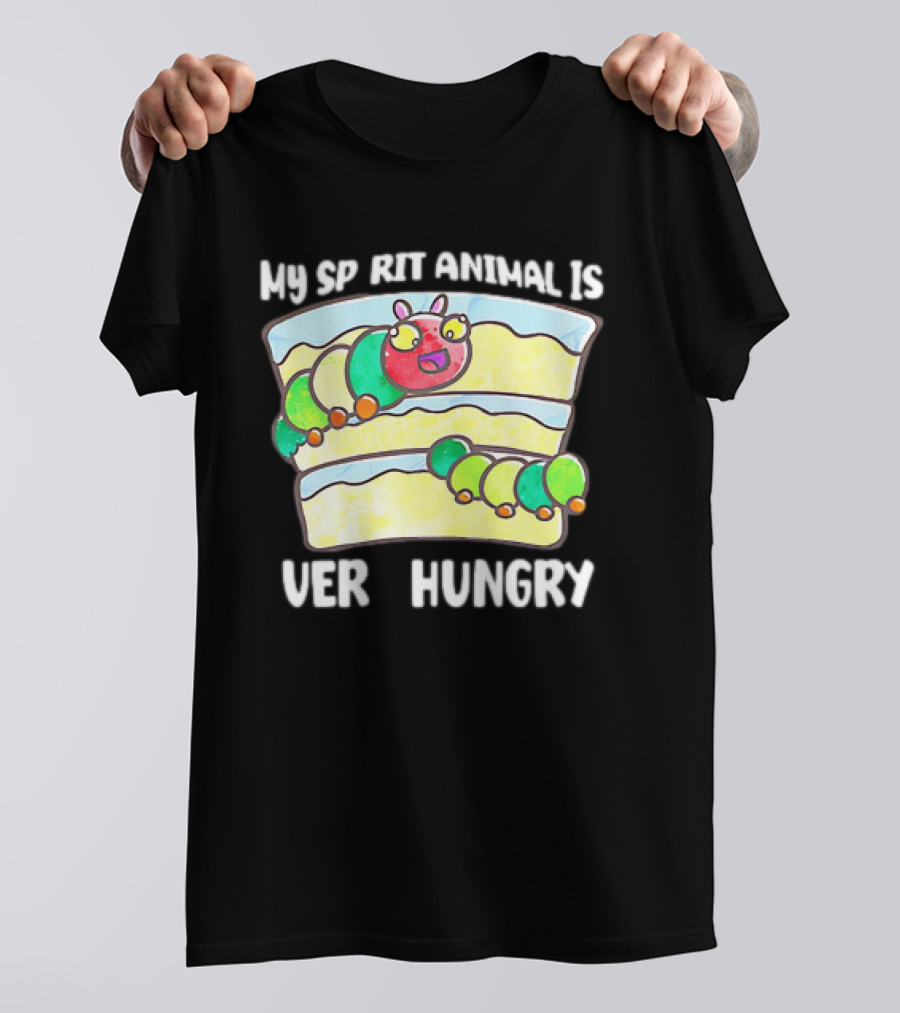 My Spirit Animal Is Very Hungry Caterpillar Cake Slice T-Shirt