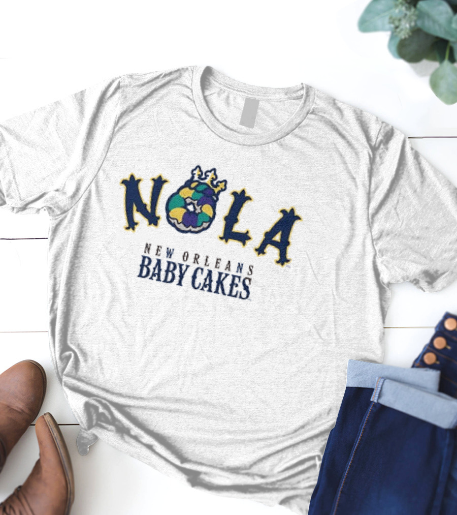 NOLA New Orleans Baby Cakes Hometown Collection T-Shirt
