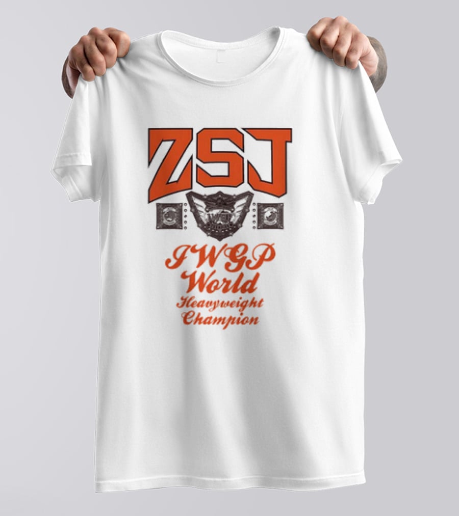 ZSJ IWGP World Heavyweight Champion Belt T-Shirt