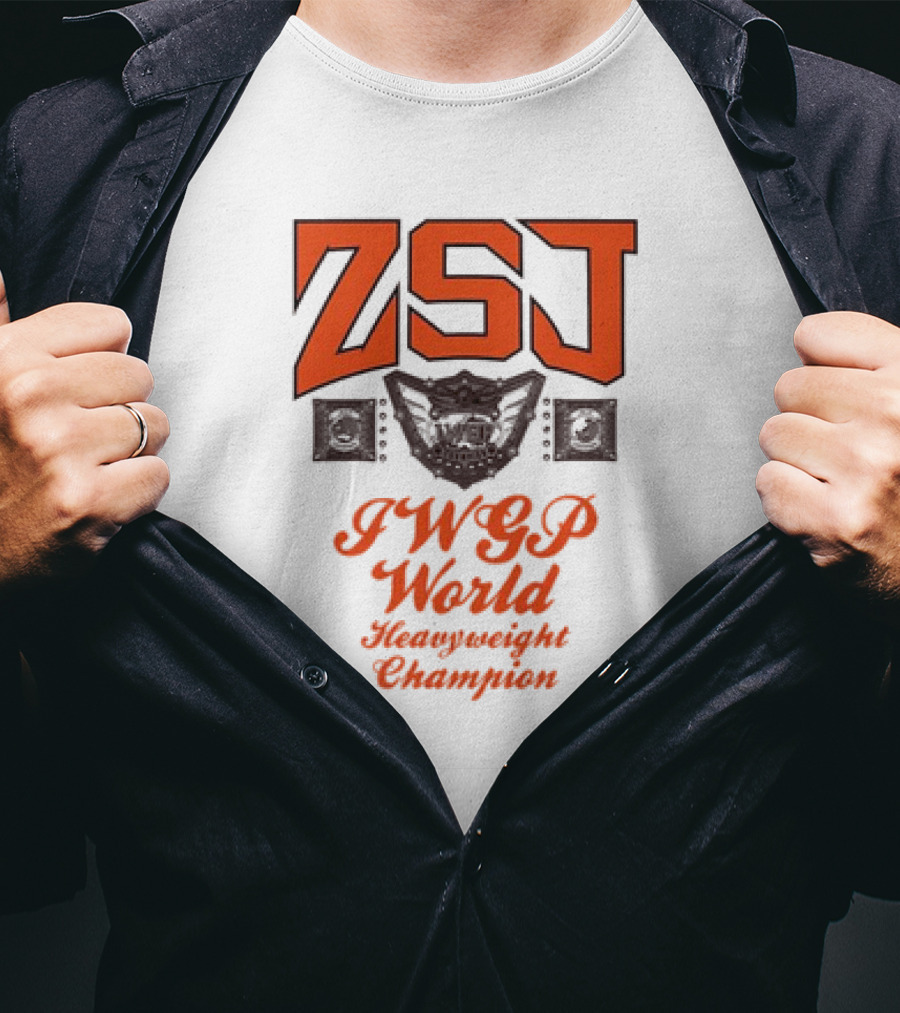 ZSJ IWGP World Heavyweight Champion Belt T-Shirt