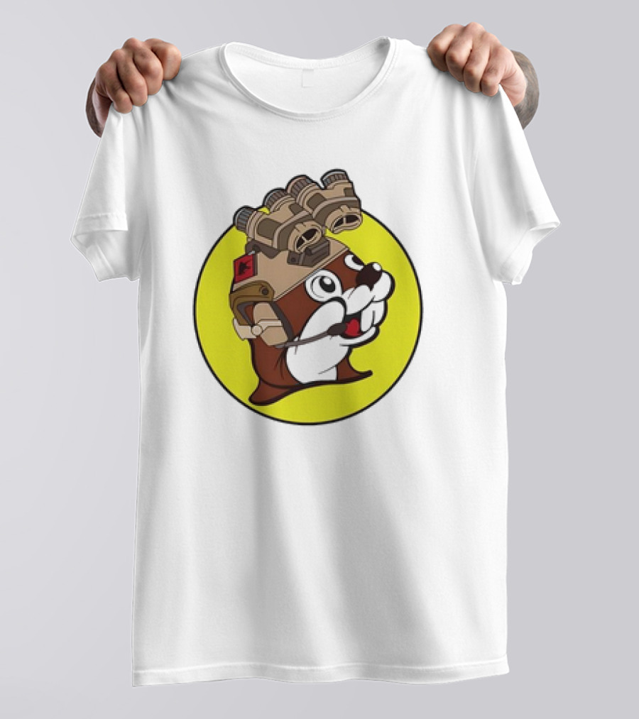 Night Vision Tactical Buc-Ee's Beanie T-Shirt