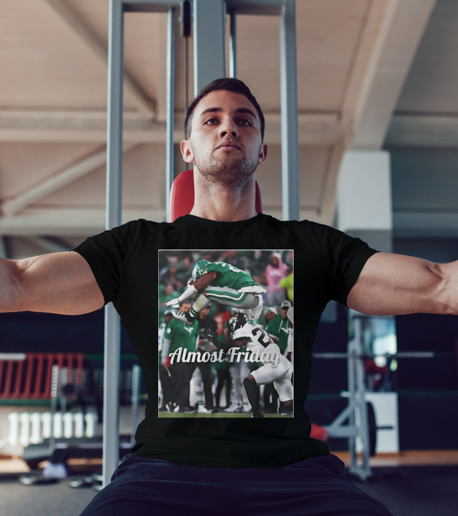Almost Friday Saquon Barkley Hurdle Over Philadelphia Eagles T-Shirt