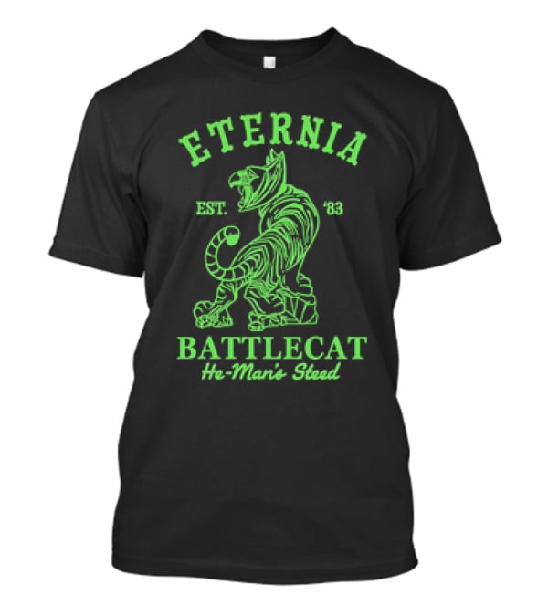 Eternia Battlecat He-Man's Steed Est. '83 Retro 1980 Toy T-Shirt