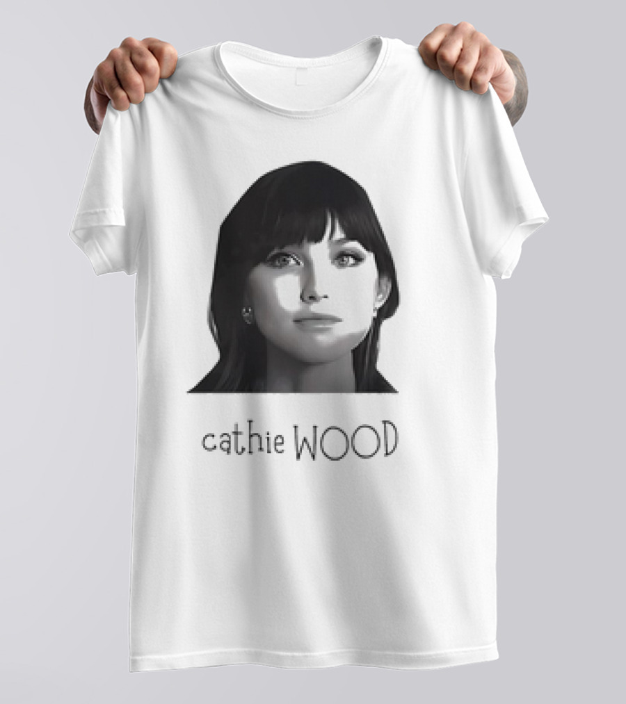 Cathie Wood Classic Portrait T-Shirt