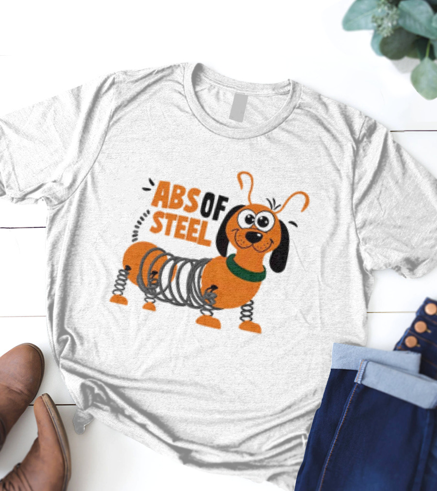 ABS Of Steel Dog Toy Story Slinky Dog T-Shirt
