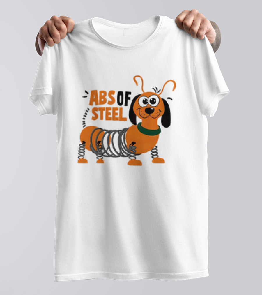 ABS Of Steel Dog Toy Story Slinky Dog T-Shirt