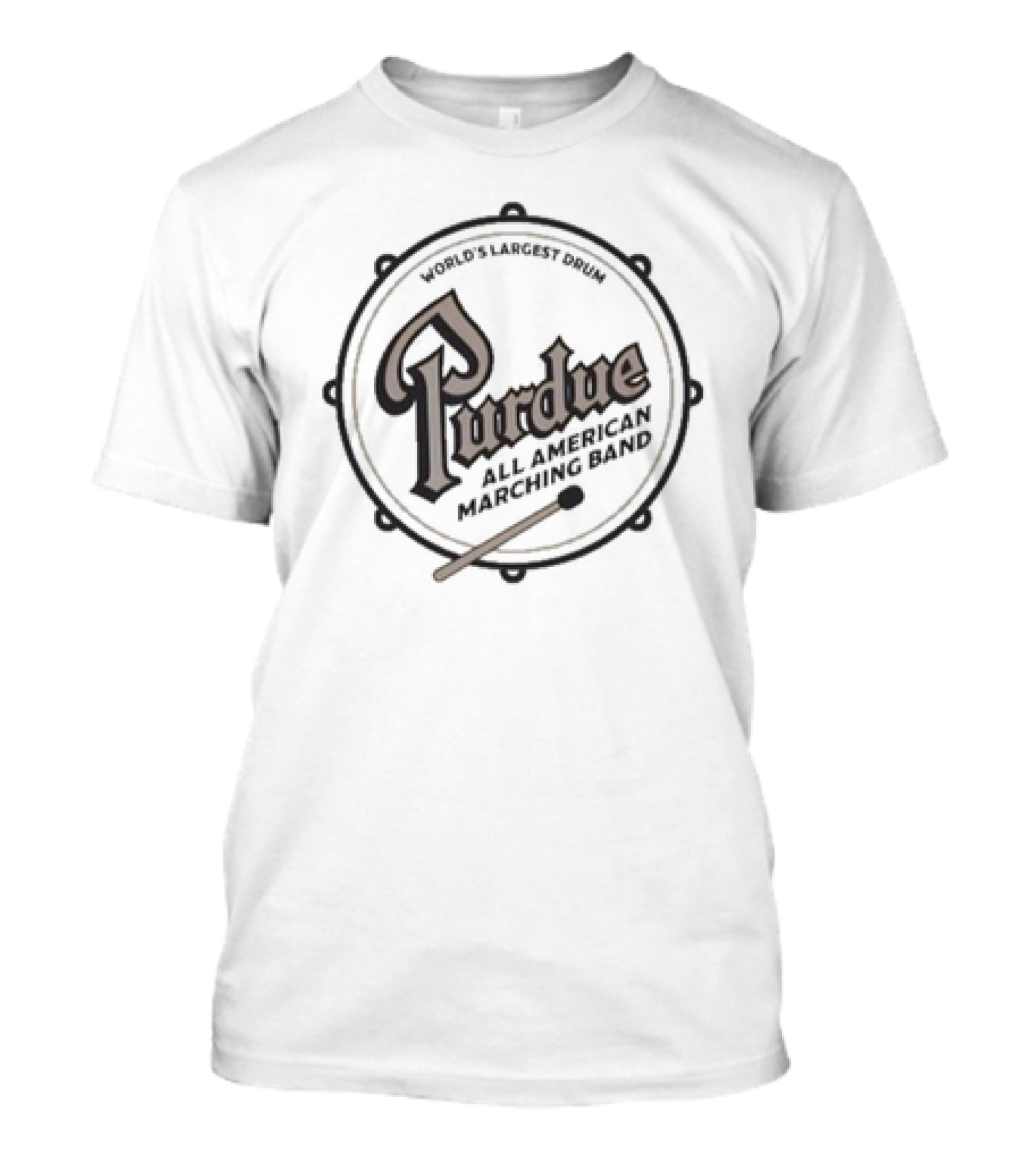 Purdue World's Largest Drum All American Marching Band T-Shirt