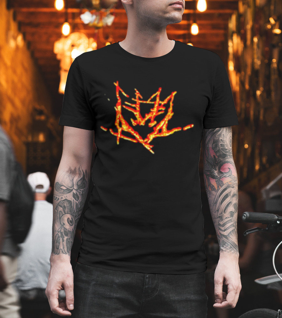 Transformers One Megatronus Brand Flame Emblem T-Shirt