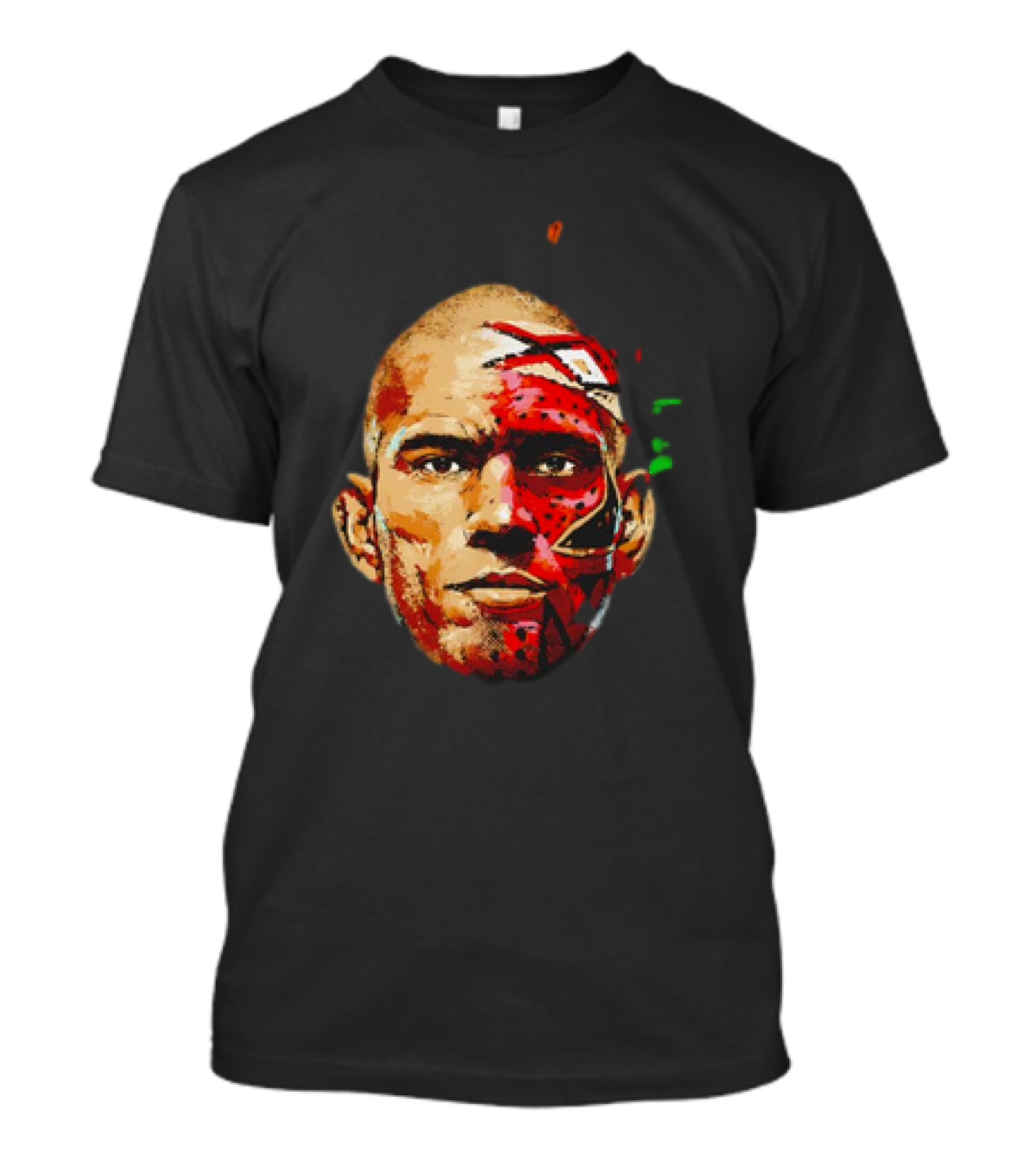 UFC Alex Pereira Face Paint T-Shirt