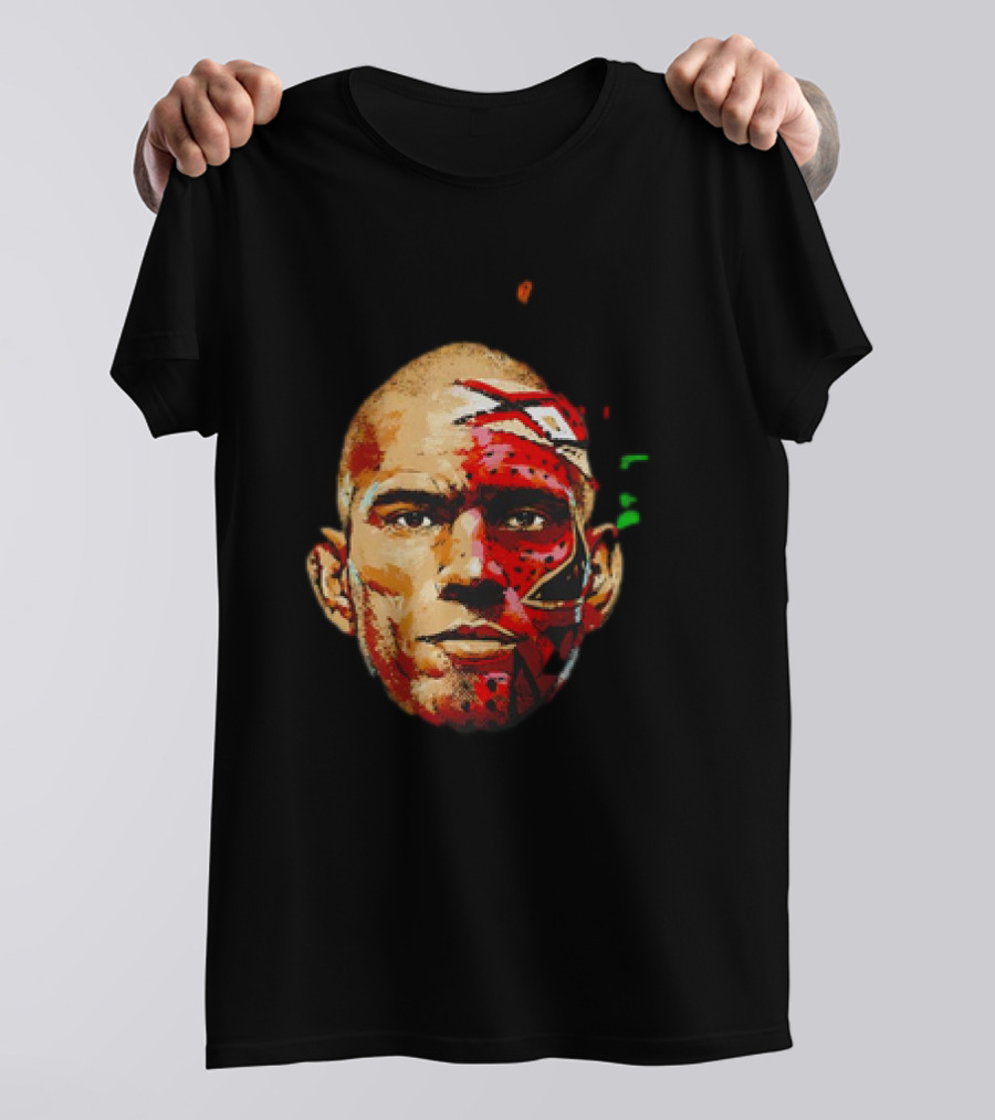 UFC Alex Pereira Face Paint T-Shirt