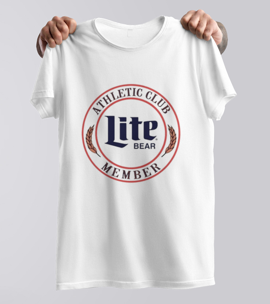 Athletic Club Lite Beer Bear Member T-Shirt