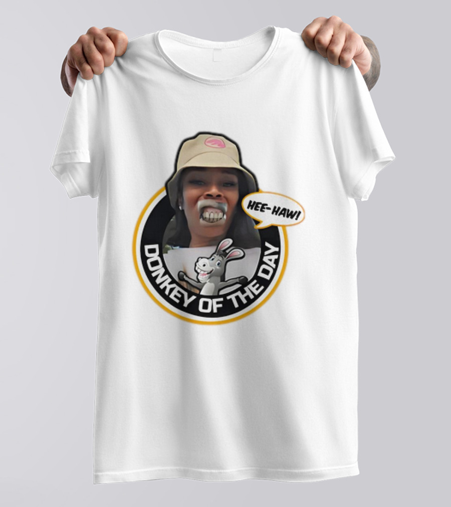 Charleston White Yunties Hee-Haw Donkey Of The Day T-Shirt