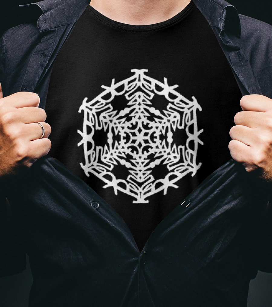 Persist Snowflake Hexagonal T-Shirt