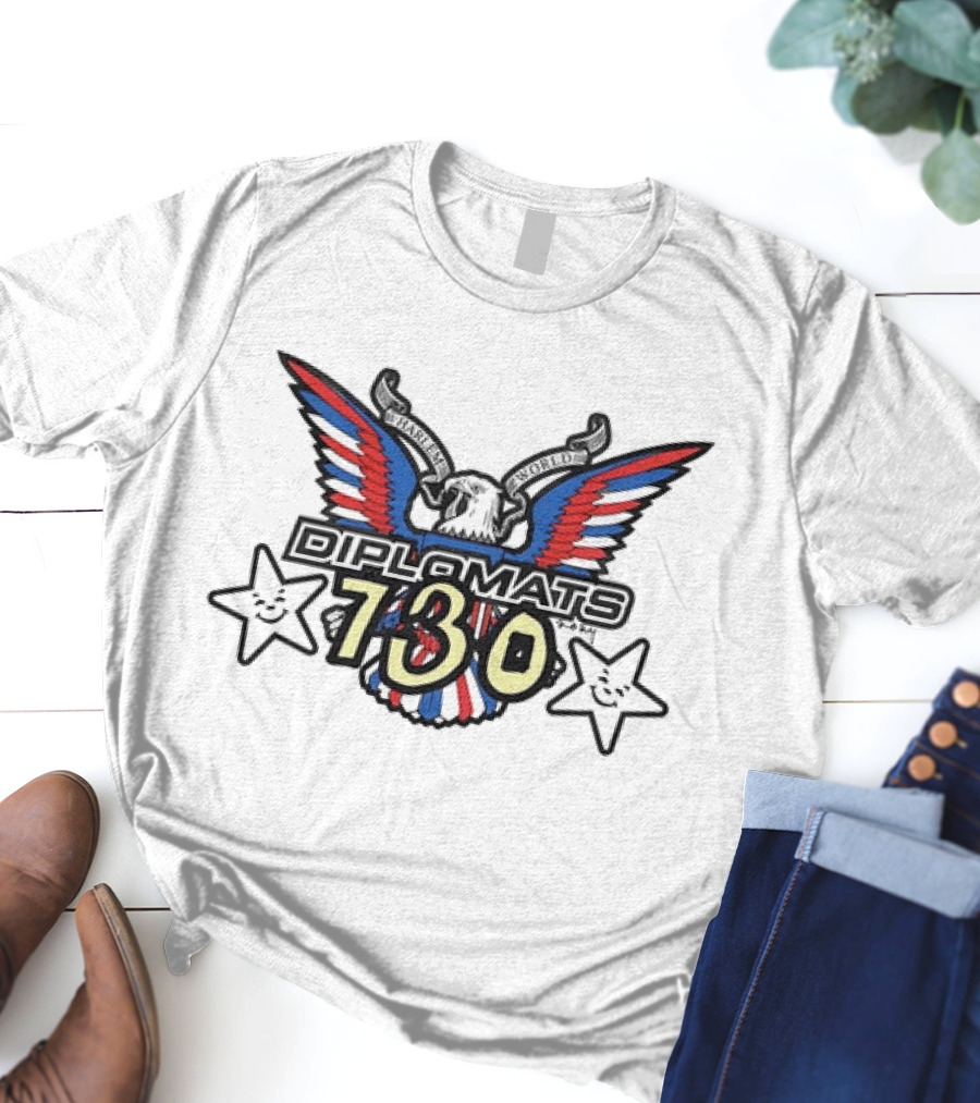 Diplomats 730 Harlem World Eagle Stars T-Shirt