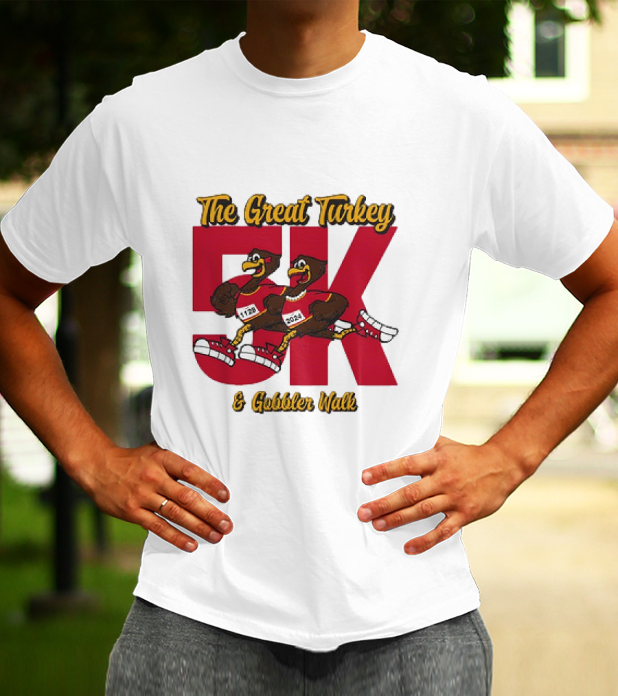 The Great Turkey And Gobbler Walk 5K T-Shirt