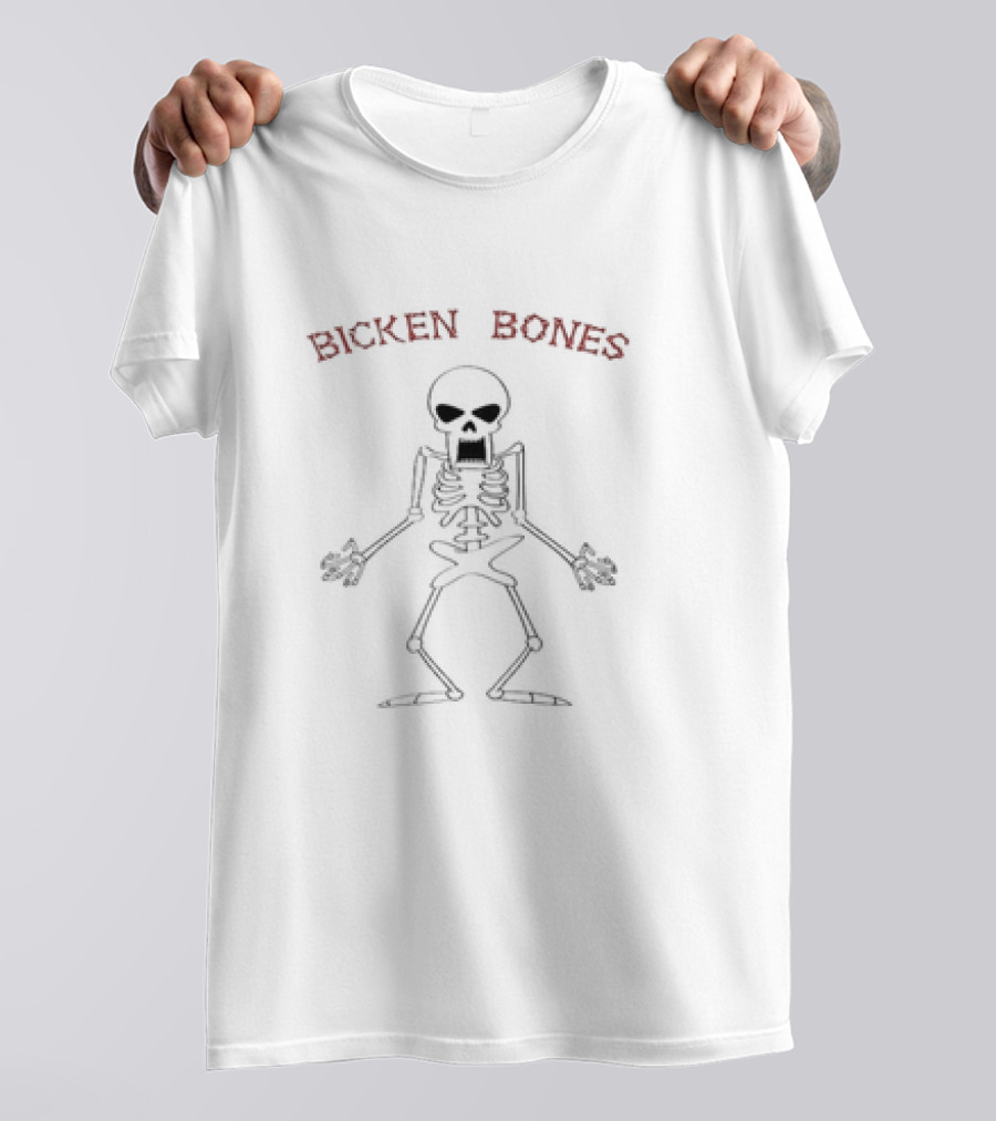 Skeleton Bicken Bones T-Shirt