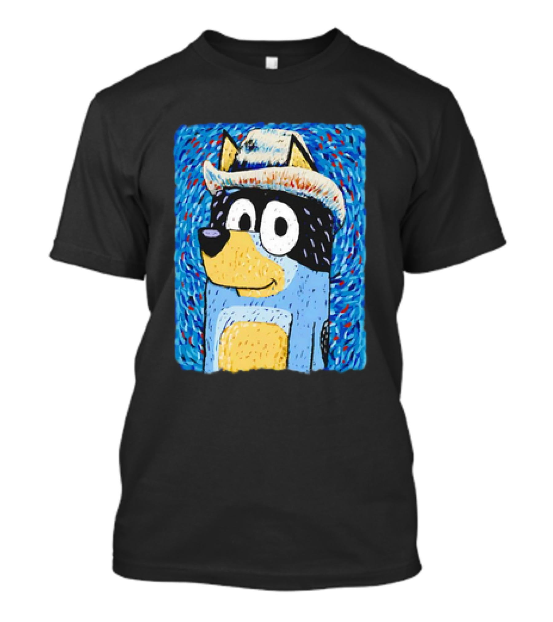 Heeler Family Van Gogh Bandit Van Dogh T-Shirt
