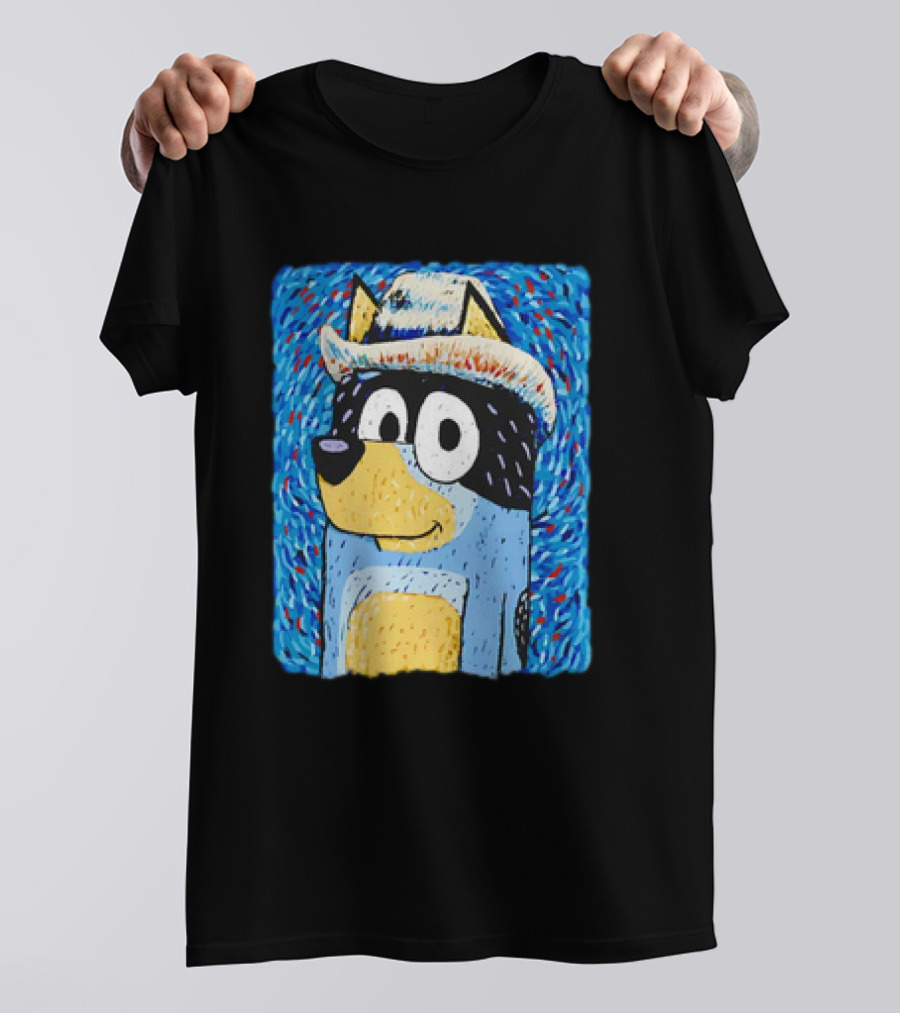 Heeler Family Van Gogh Bandit Van Dogh T-Shirt