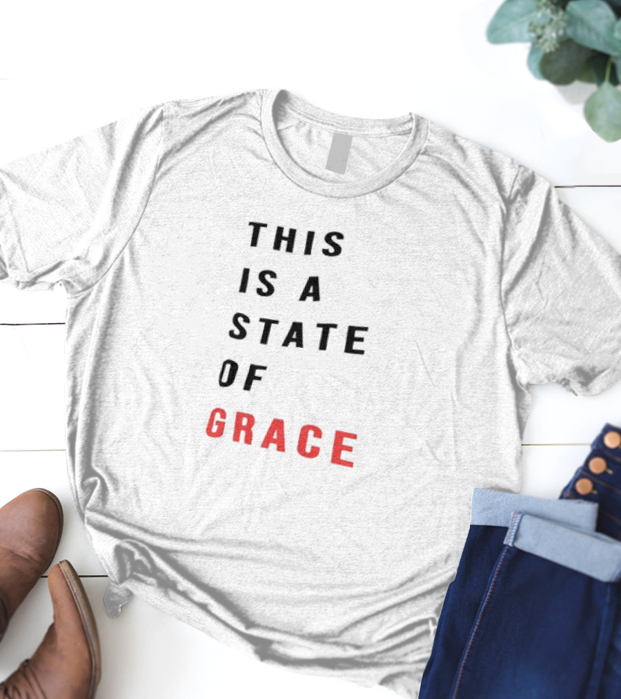 This Is A State Of Grace Taylor Swift Inspired Typography T-Shirt