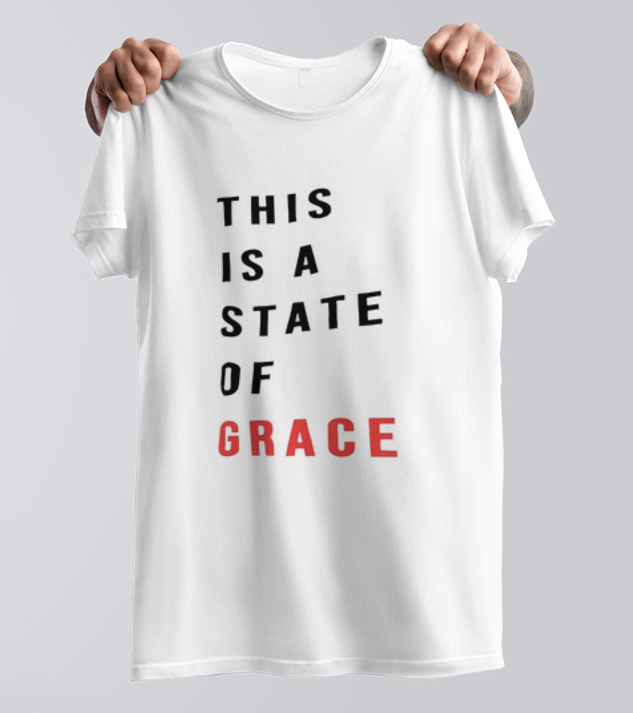 This Is A State Of Grace Taylor Swift Inspired Typography T-Shirt