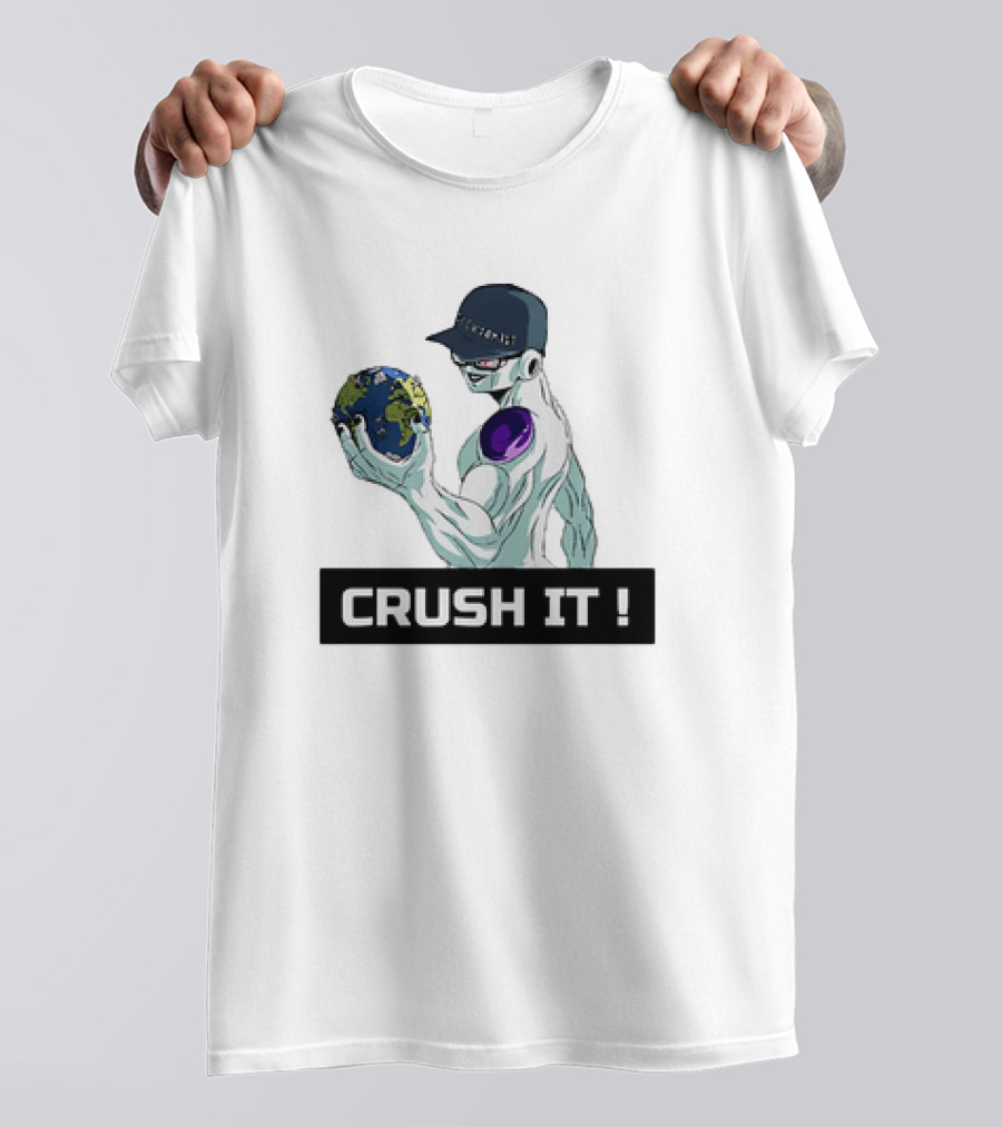 Geekdom101 Frieza Crush It World T-Shirt