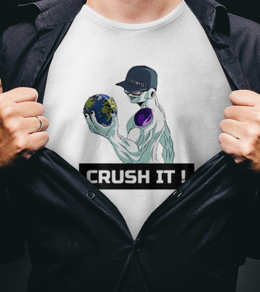 Geekdom101 Frieza Crush It World T-Shirt