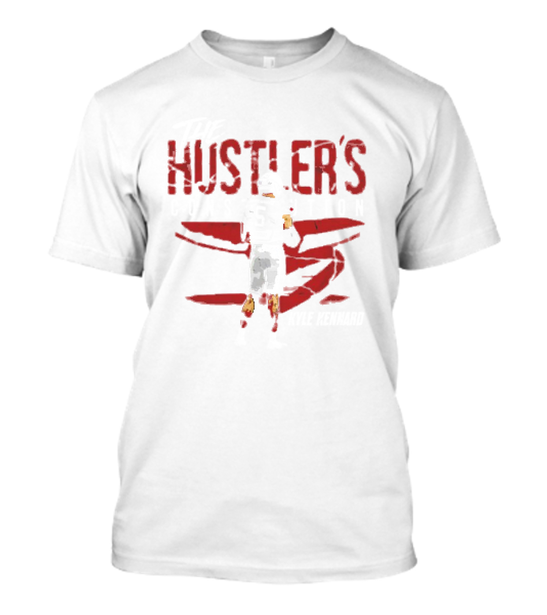 Kyle Kennard South Carolina Gamecocks Hustler’s Constitution Football Legend T-Shirt