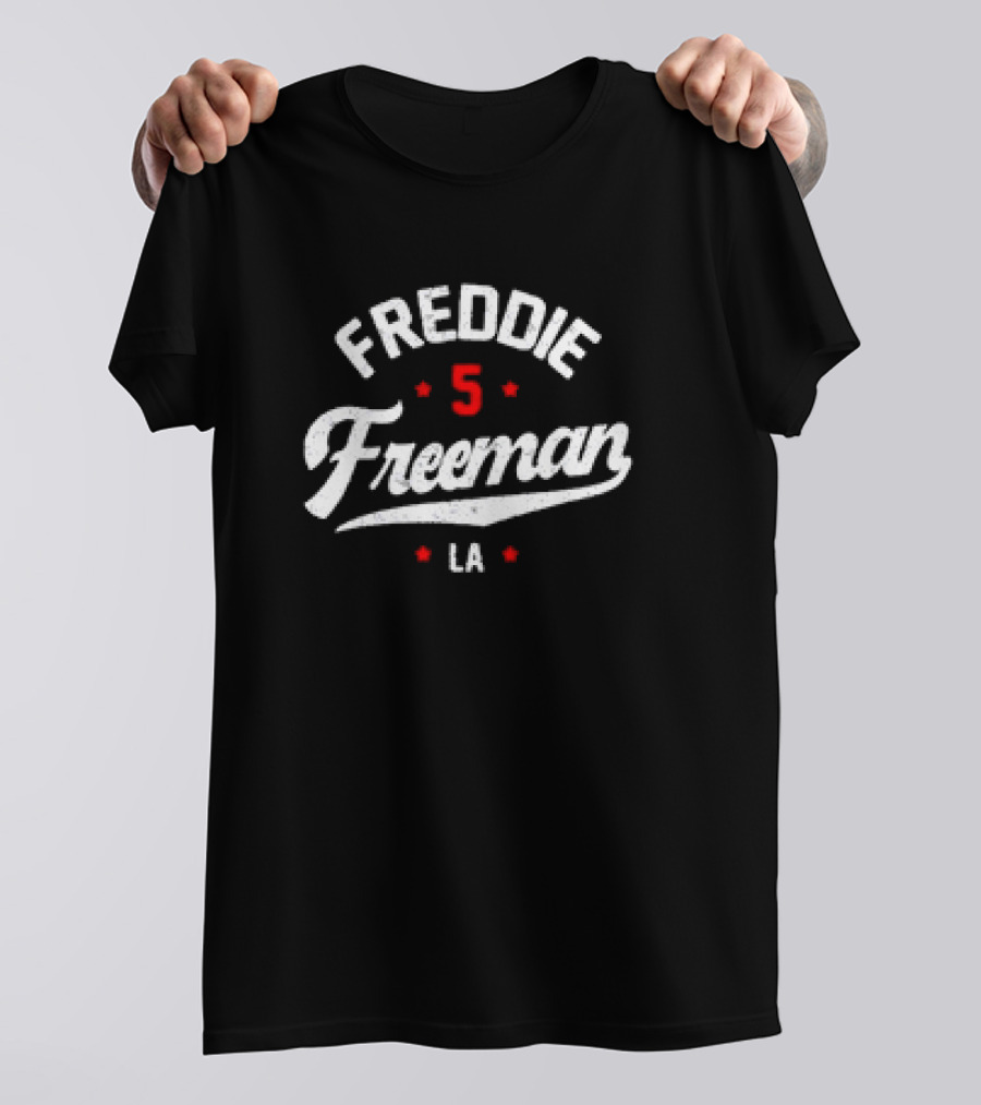 Freddie Freeman 5 LA Dodgers Baseball T-Shirt