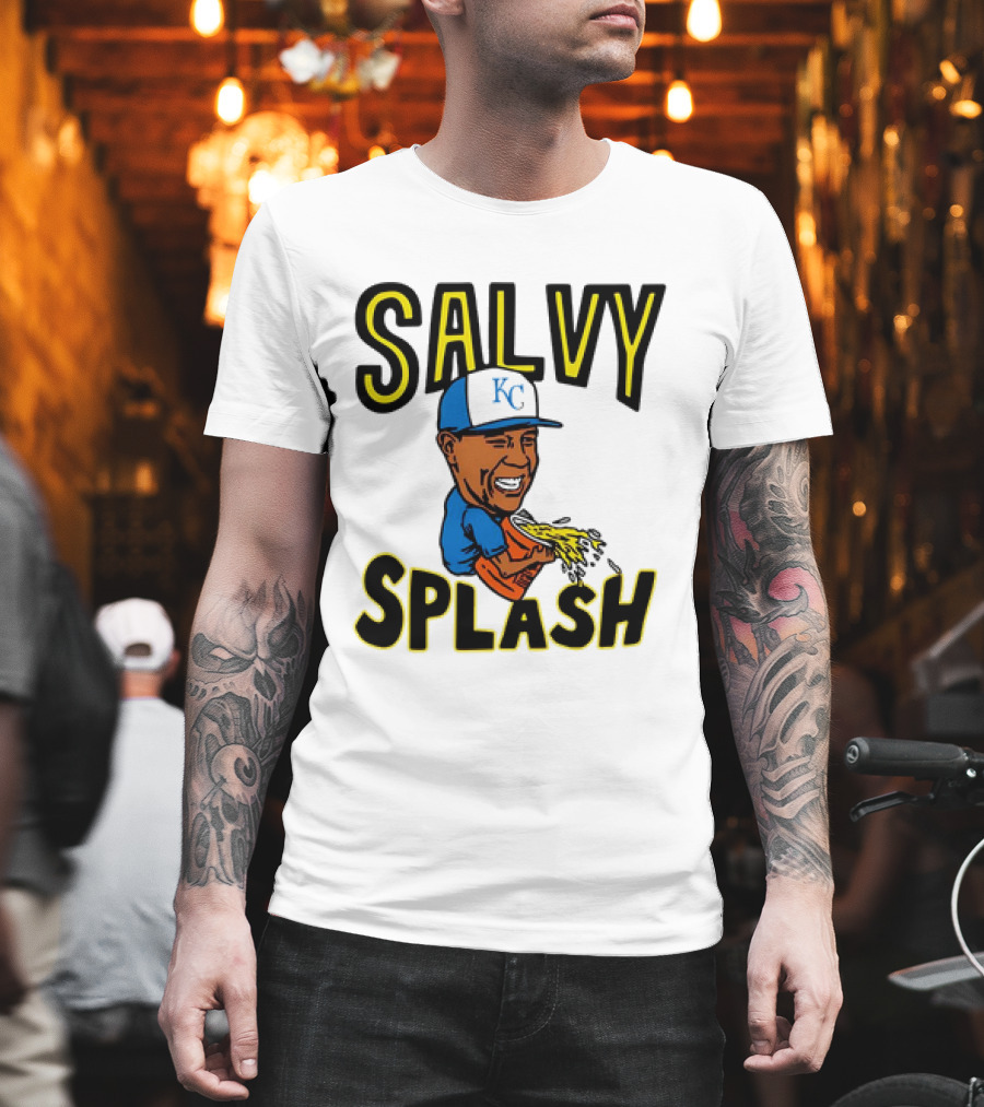 Salvy Splash KC Royals Salvador Johan Perez Player T-Shirt