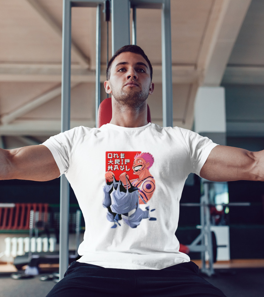 One Trip Haul Sukuna Gym Anime Character Carrying Bags T-Shirt