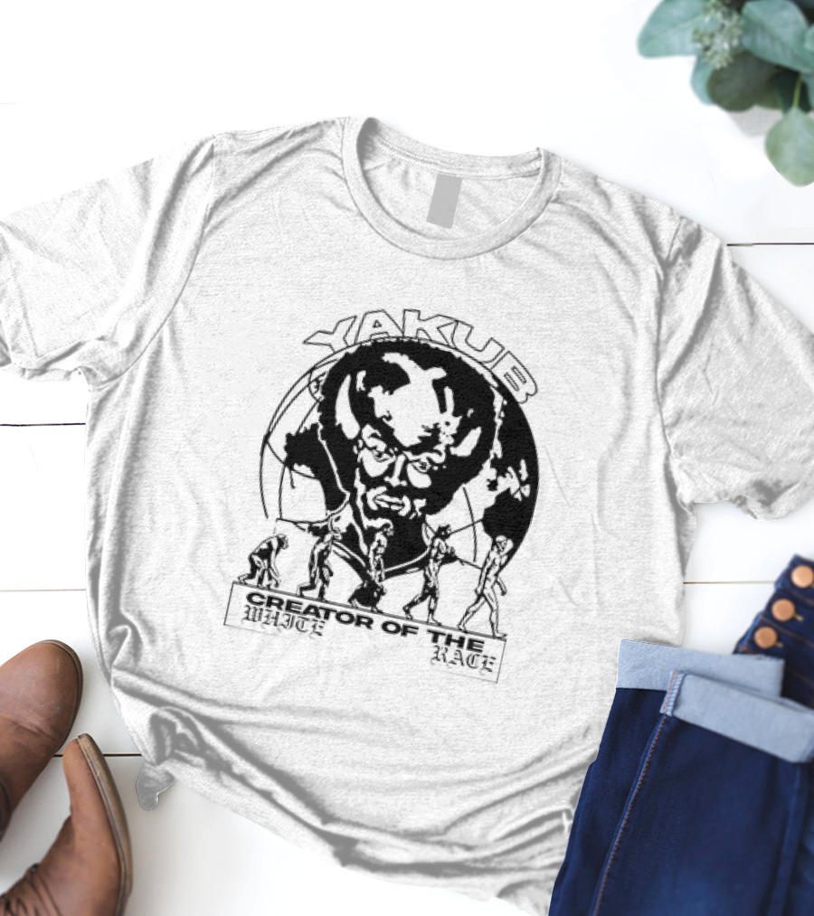 Yakub Creator Of The White Race Evolution T-Shirt