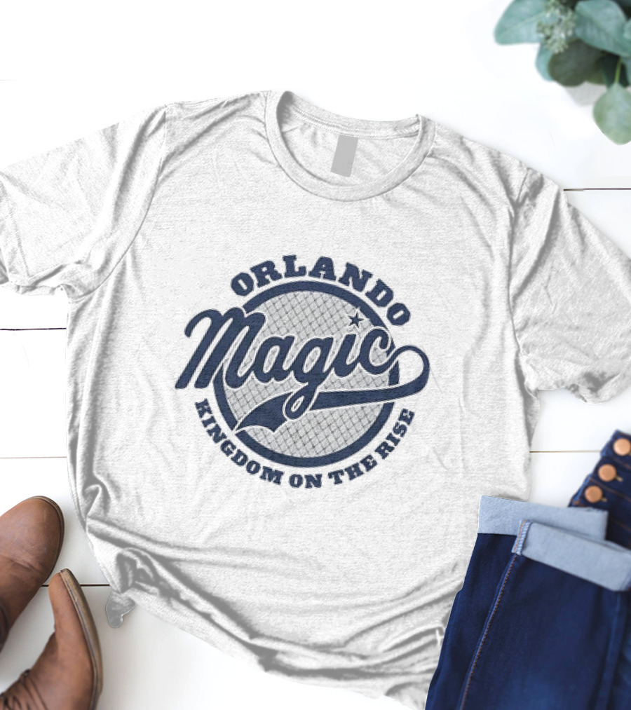 Orlando Magic Kingdom On The Rise Basketball T-Shirt