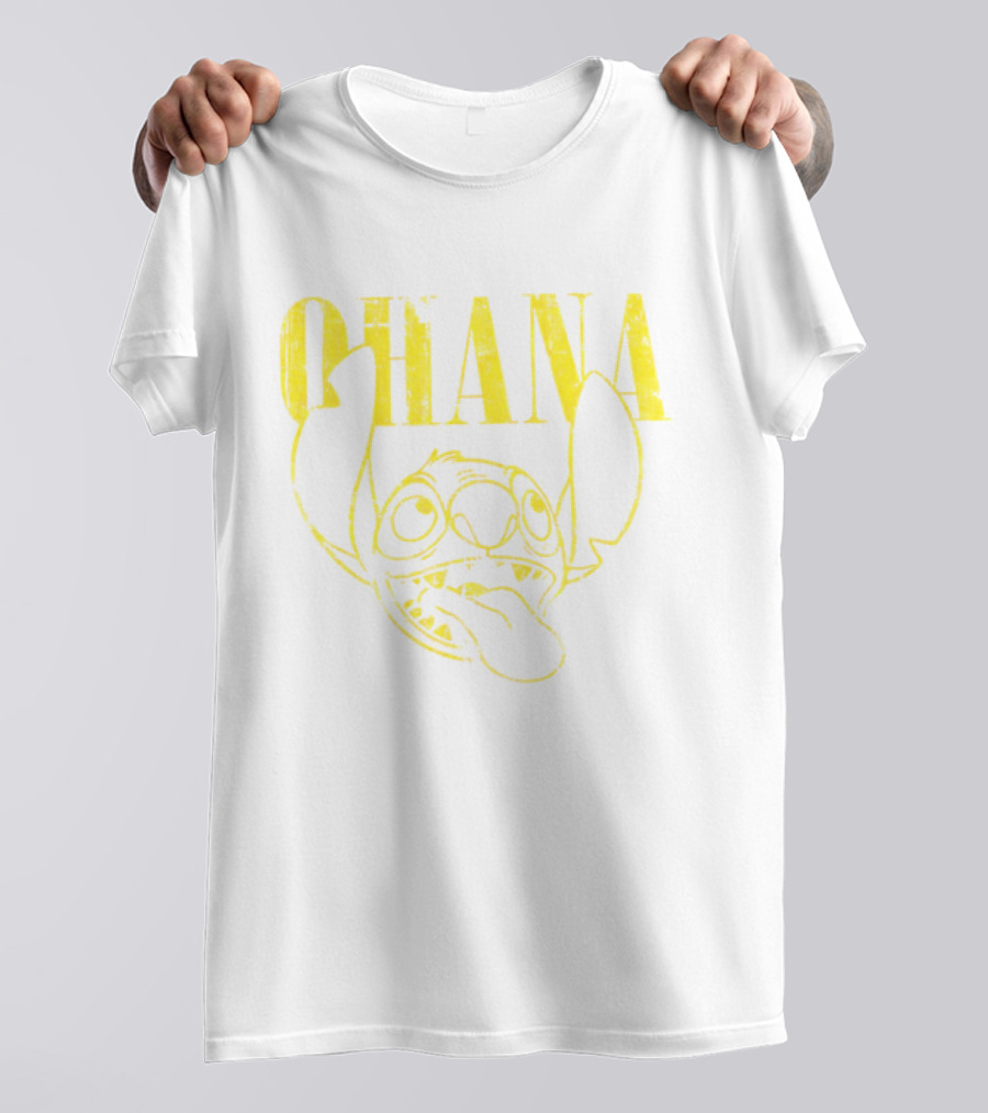 Ohana Stitch Nirvana Collaboration T-Shirt