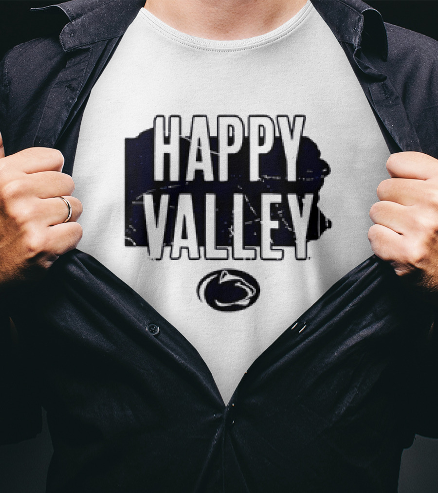Happy Valley Penn State Nittany Lions Vintage Football T-Shirt