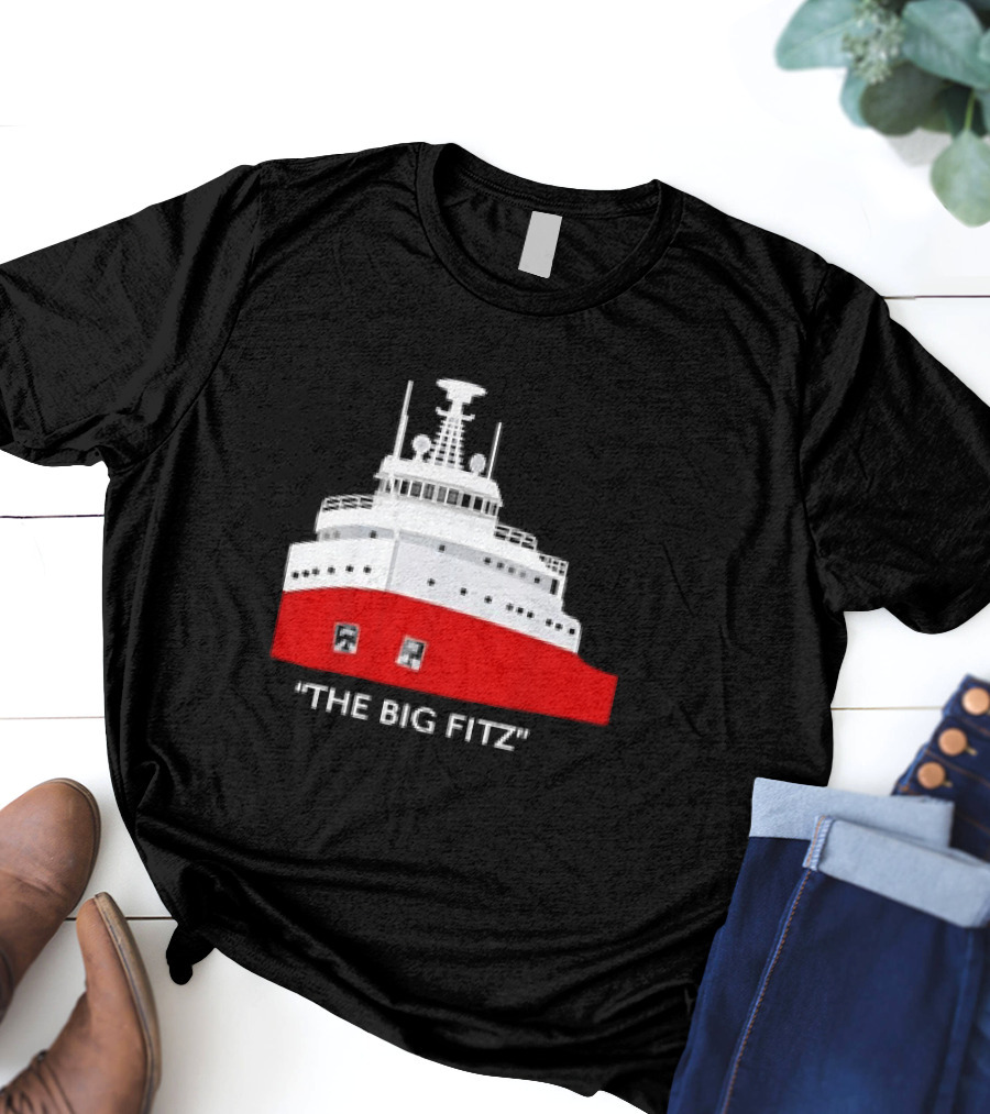 The Big Fitz Edmund Fitzgerald Nautical T-Shirt