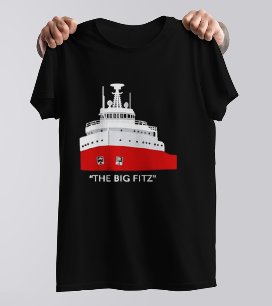 The Big Fitz Edmund Fitzgerald Nautical T-Shirt