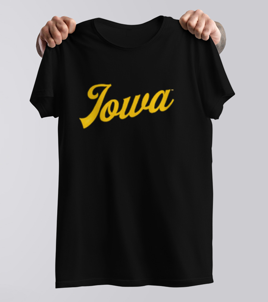 University Of Iowa Script Iowa Classic Retro T-Shirt
