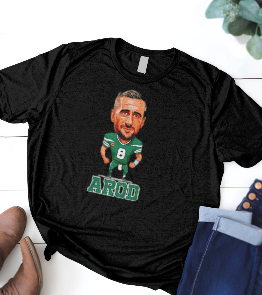 Vintage Aaron Rodgers AROD New York Jets Football Fan T-Shirt